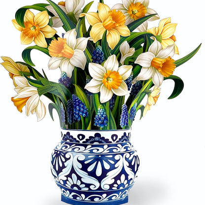 Aranjament Floral Decorativ 3D din Carton